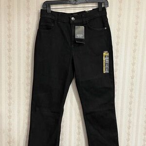 Lee Women's Black Straight Jeans